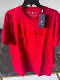 Camiseta Psycho Bunny para Hombre Roja de Manga Corta – Original y Nueva | BunnyShop305