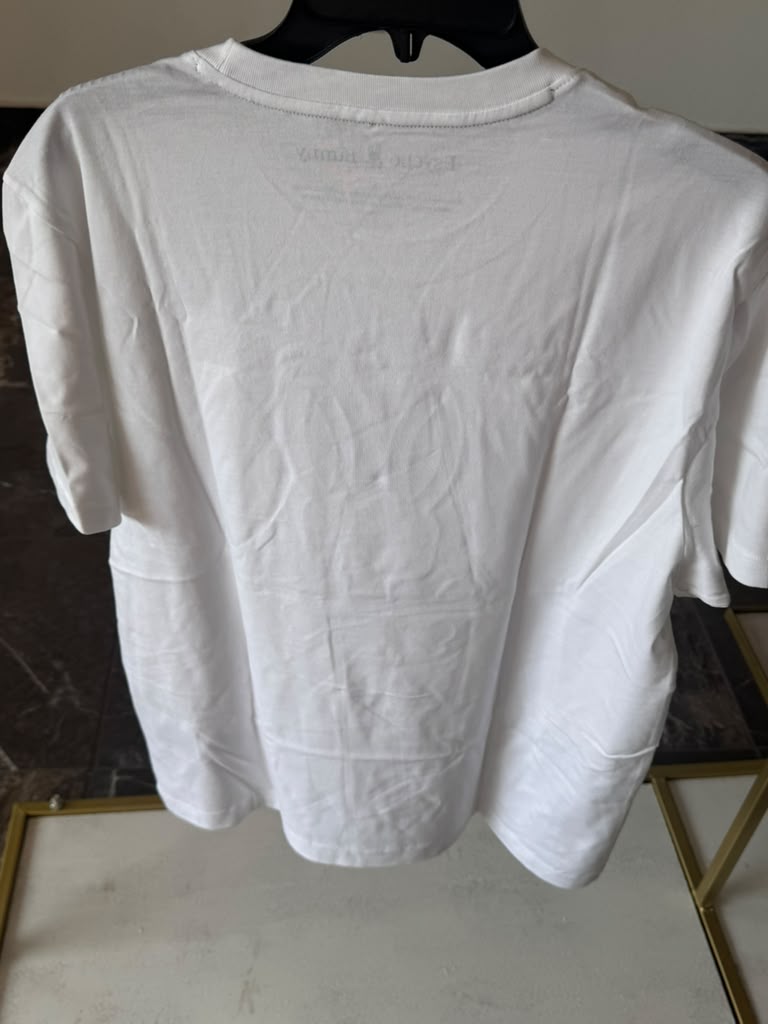 Camiseta Psycho Bunny Original Blanca con Logo Azul Bordado – 100% Auténtica | Bunnyshop305